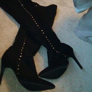 Anna Michelle dress boots, 4 in heels